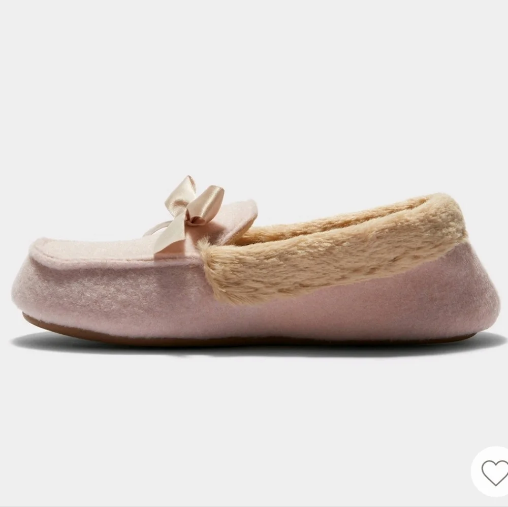 Girls dluxe by dearfoams Madison Moccasin Slippers